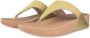 FitFlop Lulu Shimmerlux Toe-post Sandalen Beige Vrouw - Thumbnail 7