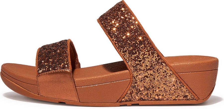 FitFlop Lulu Slide Glitter BRUIN