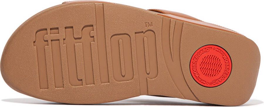 FitFlop Lulu Slide Leather BRUIN