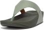 FitFlop Lulu Toe Post Sparkle GROEN - Thumbnail 12