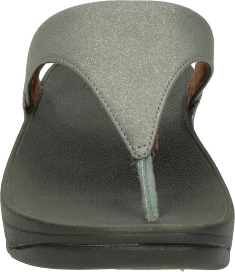 FitFlop Lulu Sparkle slippers groen