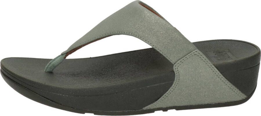 FitFlop Lulu Sparkle slippers groen