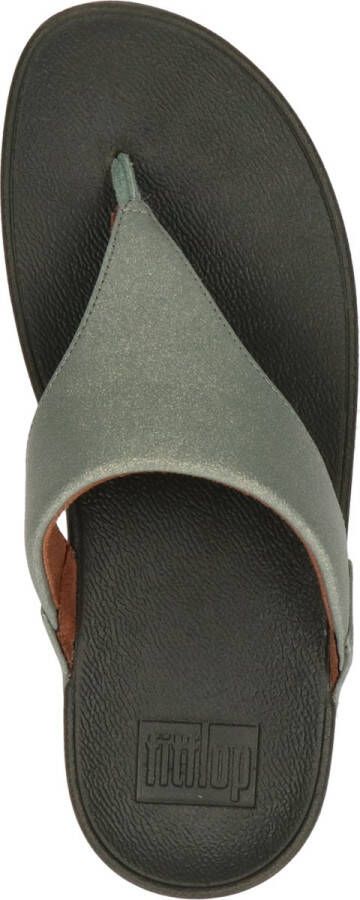 FitFlop Lulu Sparkle slippers groen