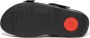 FitFlop Lulu Adjustable Leather Sandalen Zwart Vrouw - Thumbnail 4