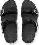 FitFlop Lulu Adjustable Leather Sandalen Zwart Vrouw - Thumbnail 5