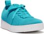FitFlop Rally 01 Sneakers blauw Textiel - Thumbnail 11