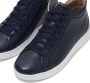 FitFlop Rally High Top Sneaker Leather BLAUW - Thumbnail 5