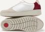 FitFlop Rally Leather Suede Panel Sneakers WIT - Thumbnail 4