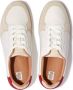 FitFlop Rally Leather Suede Panel Sneakers WIT - Thumbnail 8