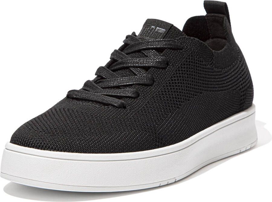 FitFlop Rally Multi-Knit Sneakers Men ZWART