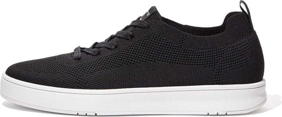 FitFlop Rally Multi-Knit Sneakers Men ZWART