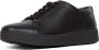 FitFlop Leren Rally sneakers- Sneakers ZWART Leer - Thumbnail 32
