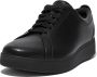 Fitflop™ FitFlop Rally sneakers leather ZWART - Thumbnail 6