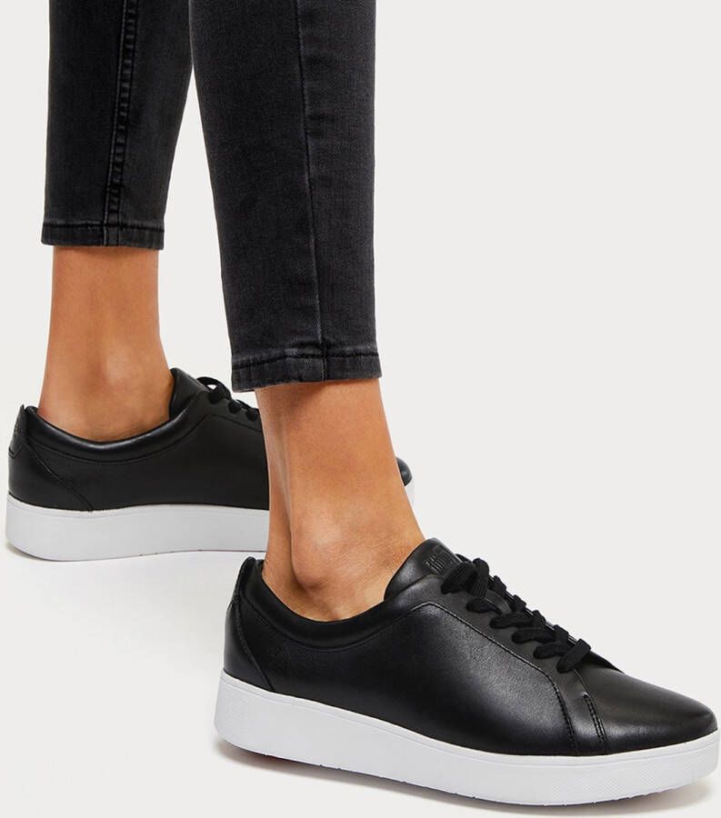 FitFlop Rally Zwarte Veterschoenen Dames