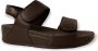 FitFlop Dames schoenen Lulu Adjustable Leather Back-Strap Sandals Zwart - Thumbnail 4