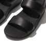 FitFlop Dames schoenen Lulu Adjustable Leather Back-Strap Sandals Zwart - Thumbnail 5