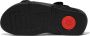 FitFlop Lulu Adjustable Shimmerlux Slides Dames Slippers All Black - Thumbnail 7