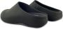 FitFlop ™ Vrouwen Harde zool Pantoffels dichte Sloffen Shuz Vilt Zwart - Thumbnail 13