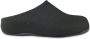 FitFlop ™ Vrouwen Harde zool Pantoffels dichte Sloffen Shuz Vilt Zwart - Thumbnail 10