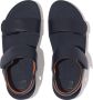 FitFlop Slipper Lulu Adjustable Leather Back-Strap Sandals Blauw - Thumbnail 5