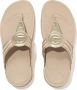 FitFlop Walkstar Toepost Brede Pasvorm Slippers voor Vrouwen Mix Leder & Synthetisch Goud - Thumbnail 3