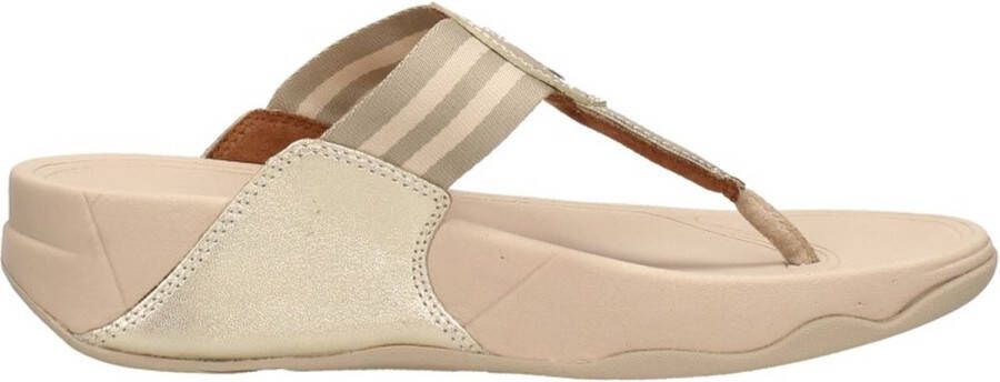 FitFlop Slipper Walkstar Toe-Post Platino Roze Goud