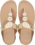 FitFlop Halo Metallic-Trim Toe-Post Sandals BRUIN - Thumbnail 6