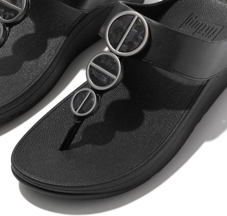 FitFlop ™ Slippers Teenslippers Dames FE5 Zwart