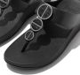FITFLOP Slippers Dames Fe5 Maat: 40 Materiaal: Leer Kleur: Zwart - Thumbnail 14