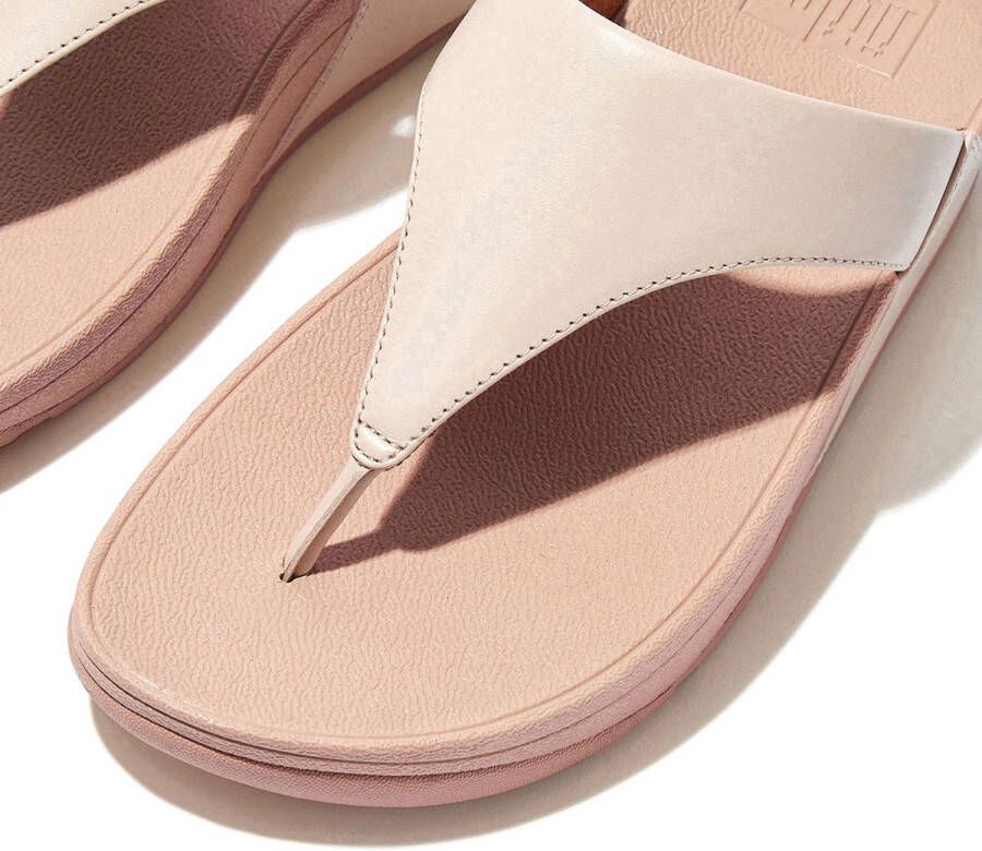 FitFlop Lulu Leather Toepost BEIGE - Foto 11