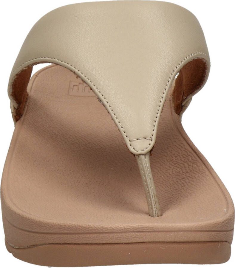 FitFlop Lulu Leather Toepost BEIGE - Foto 8