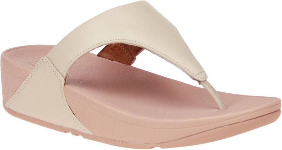 FitFlop Lulu Leather Toepost BEIGE - Foto 9