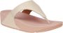 FitFlop Lulu Leather Toepost BEIGE - Thumbnail 9