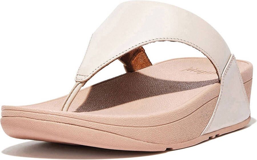 FitFlop Lulu Leather Toepost BEIGE - Foto 10