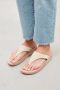 FitFlop Lulu Leather Toepost Teenslippers gebroken wit - Thumbnail 14