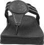 FitFlop ™ Vrouwen Rubber Slippers Teenslipper Walkstar Toe Post Zwart - Thumbnail 7