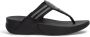 FitFlop ™ Vrouwen Rubber Slippers Teenslipper Walkstar Toe Post Zwart - Thumbnail 10