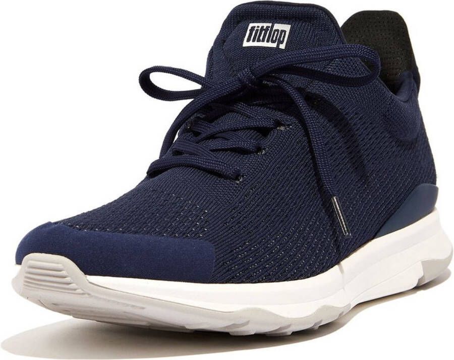 FitFlop Sneaker Vitamin FFX Knit Blauw Combi