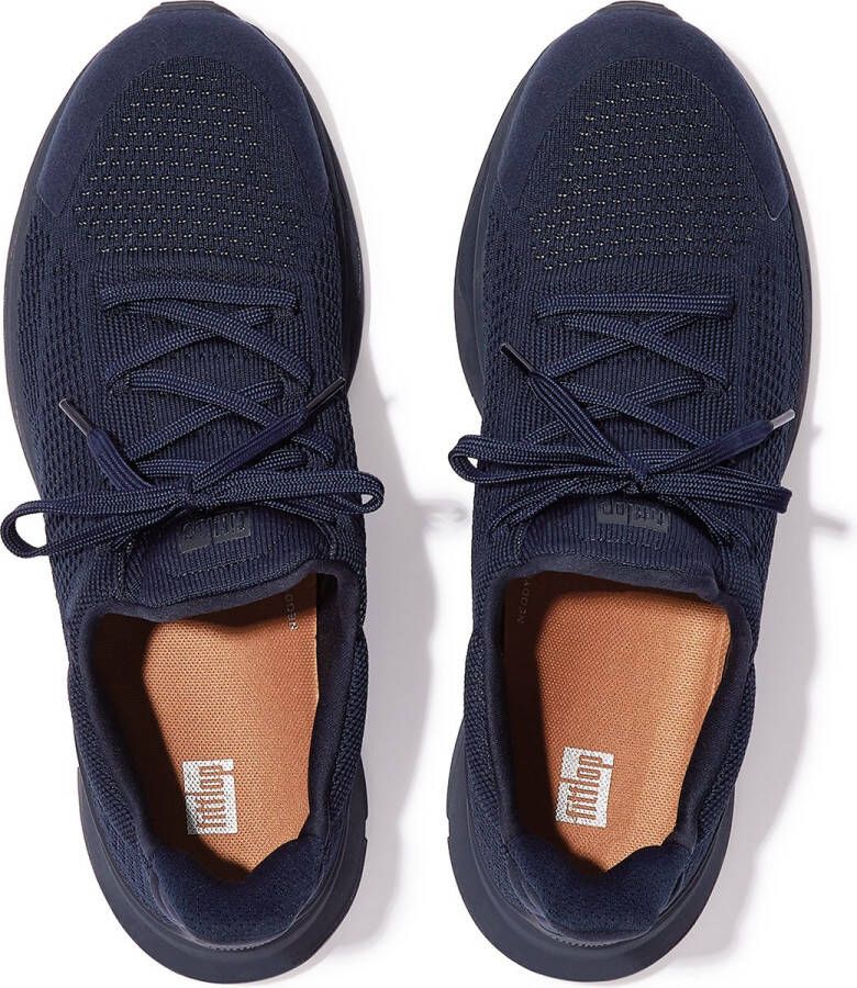 FitFlop Sneaker Vitamin FFX Knit Blauw Combi