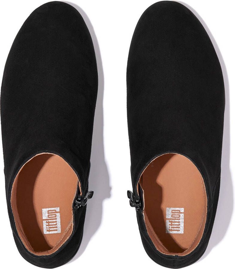 FitFlop Enkellaarsjes Zwart Suede 189217 - Foto 3