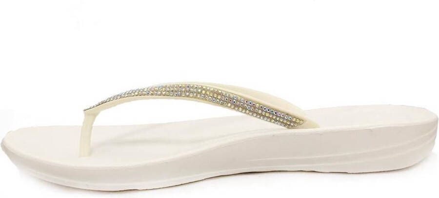 FitFlop TM Vrouwen Slippers Iqushion sparkle Urban White