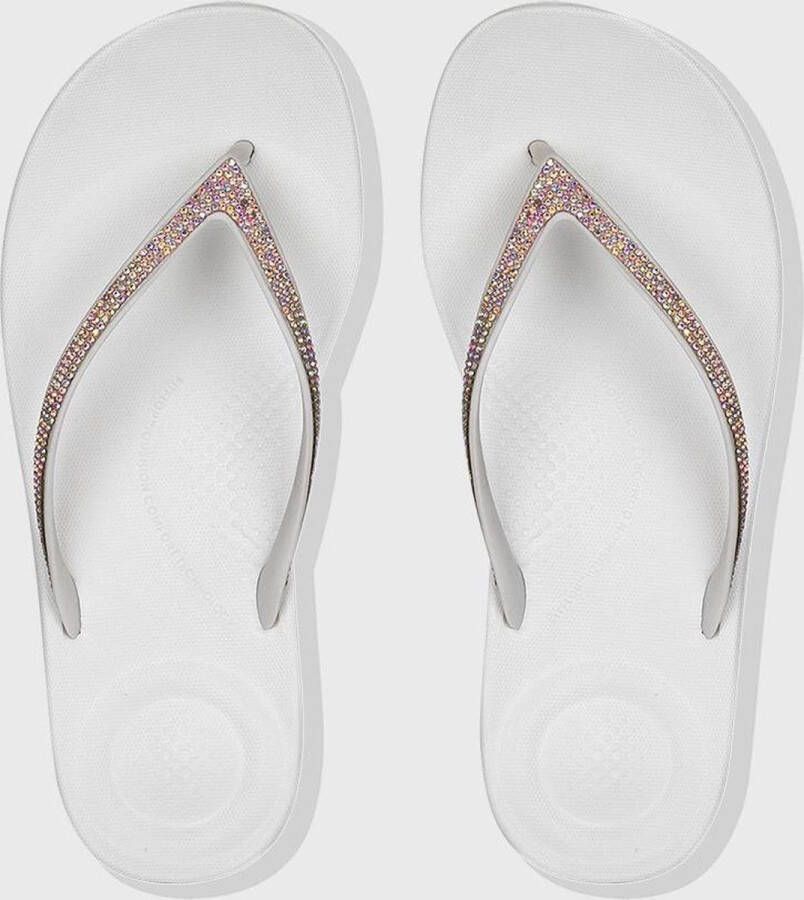 FitFlop TM Vrouwen Slippers Iqushion sparkle Urban White
