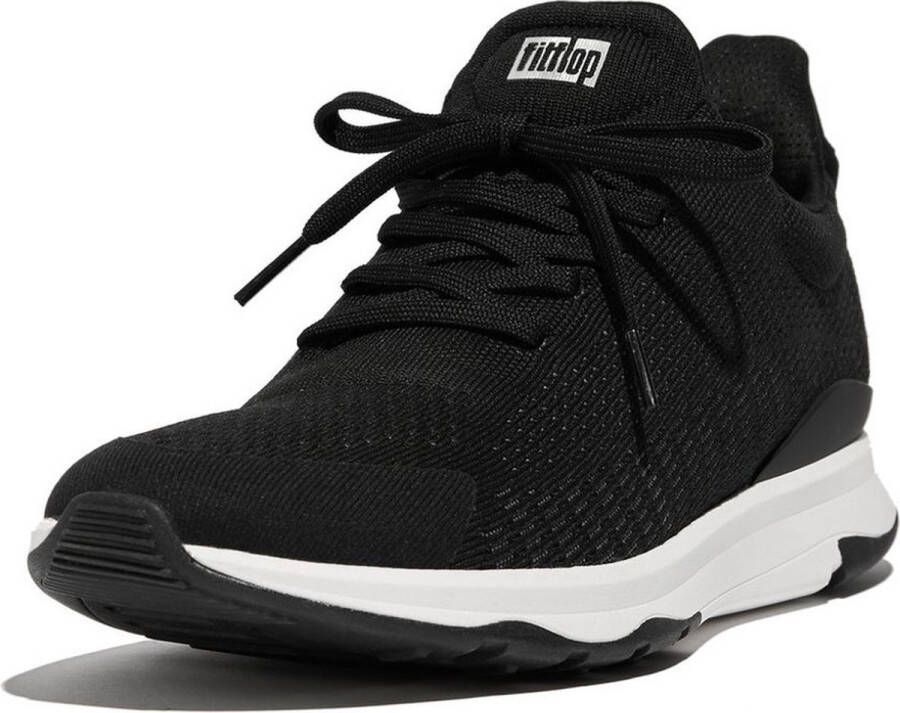 FitFlop Vitamin FFX Knit Sports Sneakers ZWART - Foto 4