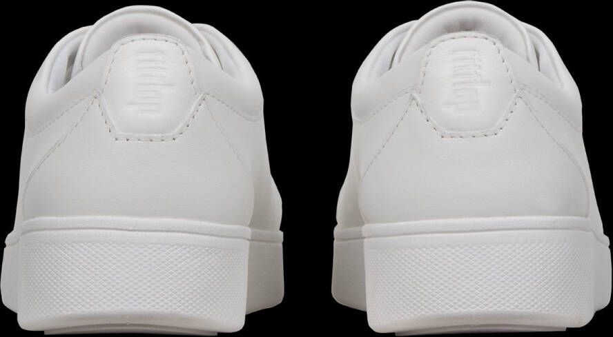 FitFlop ™ Vrouwen Leren Lage sneakers Damesschoenen Rally Tennis Wit
