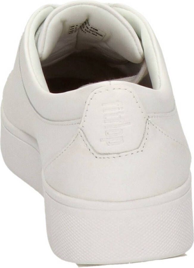 FitFlop ™ Vrouwen Leren Lage sneakers Damesschoenen Rally Tennis Wit