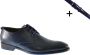 Floris van bommel 30144 De Stapper 06.01 Dark Blue G+Wijdte Veterschoenen - Thumbnail 4