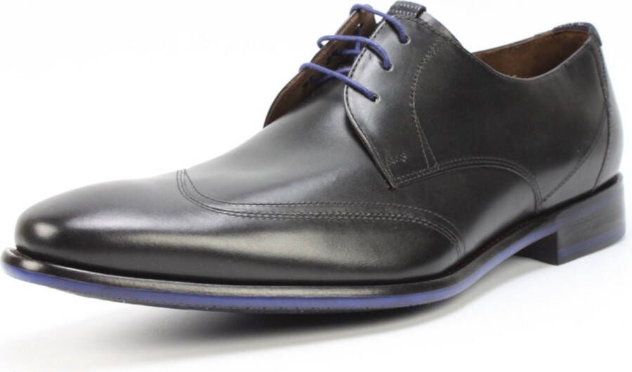 Floris van Bommel Nette Schoen De Stijler 07.01 SFM-30173-10-01 Zwart Wijdte H - Foto 8