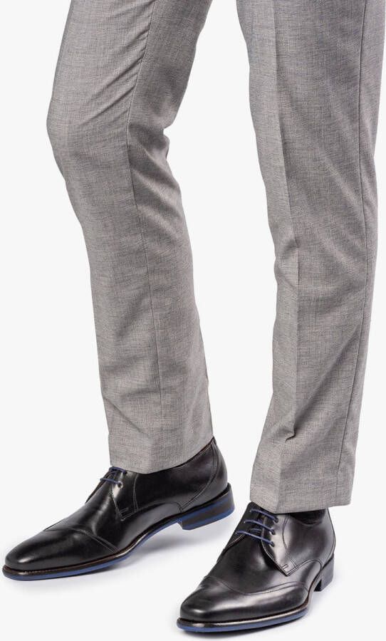 Floris van Bommel 30173 Nette schoenen Veterschoenen Heren Zwart