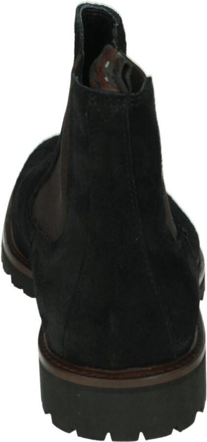 Floris van Bommel Chelsea boots Heren Boots Laarzen Herenschoenen Suède SFM-60018 Zwart