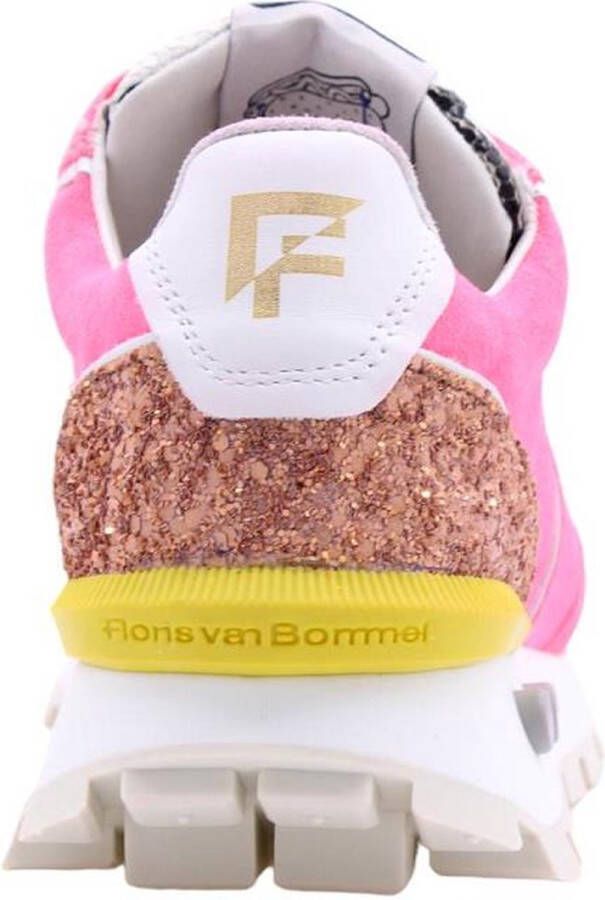 Floris van Bommel Dames Sneakers Blokki 01.07 Pink Rose